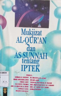 Image of Mukjizat al-qur'an dan as-sunnah tentang iptek