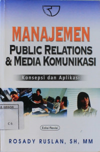 Image of Manajemen public relations & media komunikasi teori dan aplikasi
