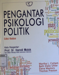 Image of Pengantar psikologi politik