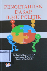 Image of Pengetahuan dasar ilmu politik