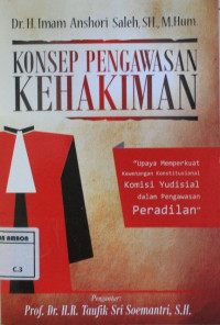 Image of Konsep pengawasan kehakiman
