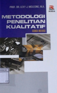 Image of Metodologi penelitian kualitatif