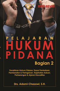Image of Pelajaran hukum pidana: bagian 2