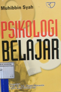 Image of Psikologi belajar