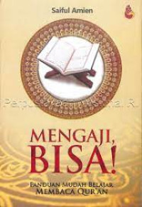 Image of Mengaji, bisa : Panduan mudah belajar membaca Qur'an