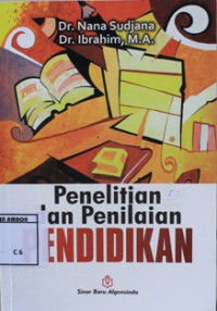 Image of Penelitian dan penilaian pendidikan