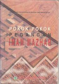 Image of Pokok-pokok pegangan imam mazhab